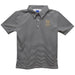 Wofford Terriers Embroidered Black Stripes Short Sleeve Polo Box Shirt