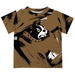 Wofford Terriers Vive La Fete Boys Game Day Gold Short Sleeve Tee Paint Brush
