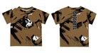 Wofford Terriers Vive La Fete Boys Game Day Gold Short Sleeve Tee Paint Brush - Vive La Fête - Online Apparel Store
