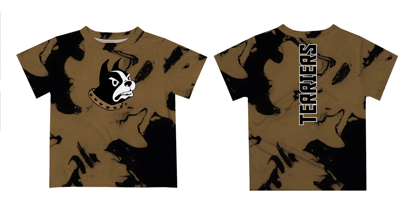 Wofford Terriers Vive La Fete Marble Boys Game Day Gold Short Sleeve Tee - Vive La Fête - Online Apparel Store