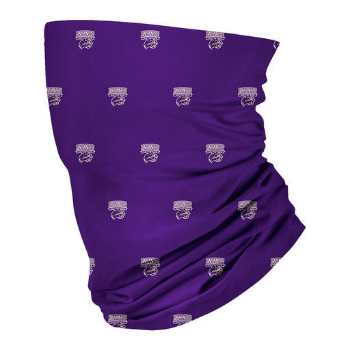 WCU Catamounts Vive La Fete All Over Logo Game Day Collegiate Face Cover Soft 4-Way Stretch Two Ply Neck Gaiter - Vive La Fête - Online Apparel Store