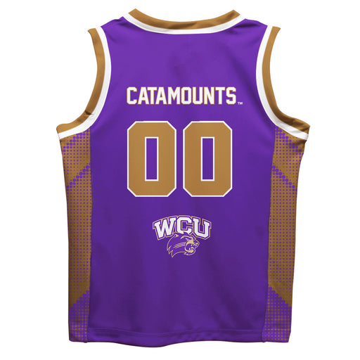 Western Carolina Catamounts Vive La Fete Game Day Purple Boys Fashion Basketball Top - Vive La Fête - Online Apparel Store