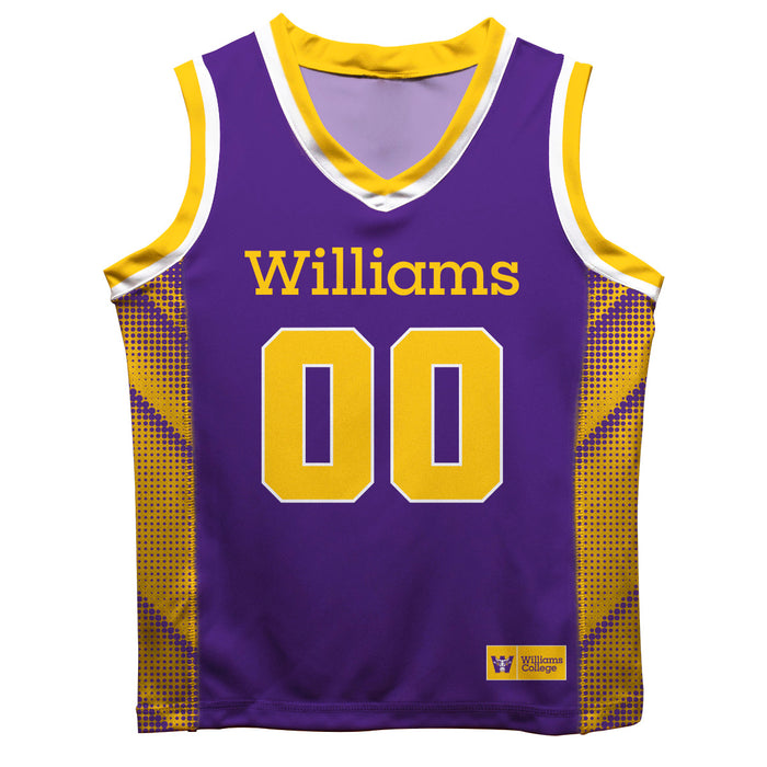 Williams College Ephs Vive La Fete Game Day Purple Boys Fashion Basketball Top