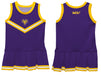 West Chester University Golden Rams WCU  Vive La Fete Game Day Purple Sleeveless Youth Cheerleader Dress - Vive La Fête - Online Apparel Store