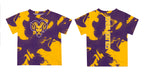 West Chester University Golden Rams WCU  Vive La Fete Marble Boys Game Day Purple Short Sleeve Tee - Vive La Fête - Online Apparel Store