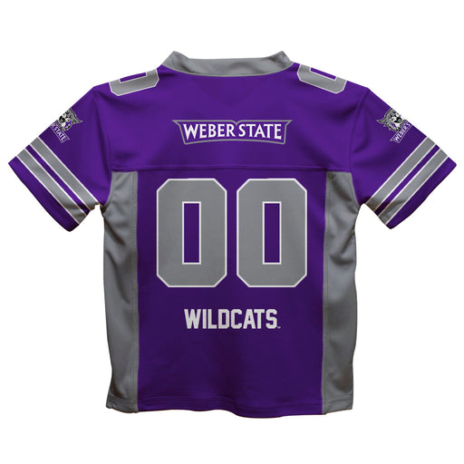 Weber State University Wildcats WSU Vive La Fete Game Day Purple Boys Fashion Football T-Shirt - Vive La Fête - Online Apparel Store