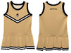 WF Demon Deacons Vive La Fete Game Day Gold Sleeveless Youth Cheerleader Dress - Vive La Fête - Online Apparel Store