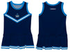 West Florida Argonauts UWF Vive La Fete Game Day Navy Sleeveless Cheerleader Dress - Vive La Fête - Online Apparel Store