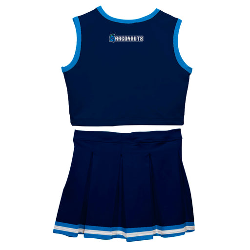 West Florida Argonauts UWF Vive La Fete Game Day Navy Sleeveless Cheerleader Set - Vive La Fête - Online Apparel Store