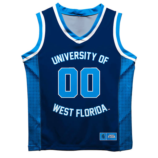 West Florida Argonauts Vive La Fete Game Day Navy Boys Fashion Basketball Top