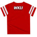 Western Kentucky Stripe Red Boys Tee Shirt Short Sleeve - Vive La Fête - Online Apparel Store