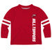 Western Kentucky Stripes Red Long Sleeve Tee Shirt - Vive La Fête - Online Apparel Store