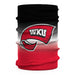 Western Kentucky Hilltoppers Neck Gaiter Degrade Black and Red - Vive La Fête - Online Apparel Store