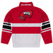Western Kentucky Logo Stripes Red Long Sleeve Quarter Zip Sweatshirt - Vive La Fête - Online Apparel Store