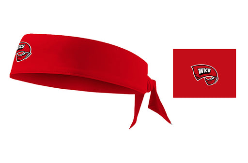 Western Kentucky Hilltoppers Vive La Fete Red Head Tie Bandana - Vive La Fête - Online Apparel Store