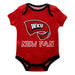 Western Kentucky Hilltoppers Vive La Fete Infant Game Day Red Short Sleeve Onesie New Fan Logo and Mascot Bodysuit