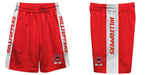 Western Kentucky Hilltoppers Vive La Fete Game Day Red Stripes Boys Solid Gray Athletic Mesh Short - Vive La Fête - Online Apparel Store