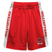 Western Kentucky Hilltoppers Vive La Fete Game Day Red Stripes Boys Solid Gray Athletic Mesh Short