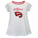 Western Kentucky Hilltoppers Vive La Fete Girls Game Day Short Sleeve White Top with School Logo and Name