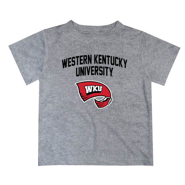 Western Kentucky Hilltoppers Vive La Fete Boys Game Day V2 Heather Gray Short Sleeve Tee Shirt