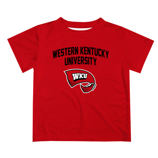 Western Kentucky Hilltoppers Vive La Fete Boys Game Day V2 Red Short Sleeve Tee Shirt