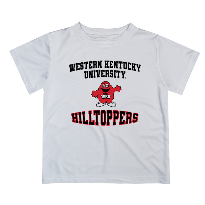 Western Kentucky Hilltoppers Vive La Fete Boys Game Day V3 White Short Sleeve Tee Shirt