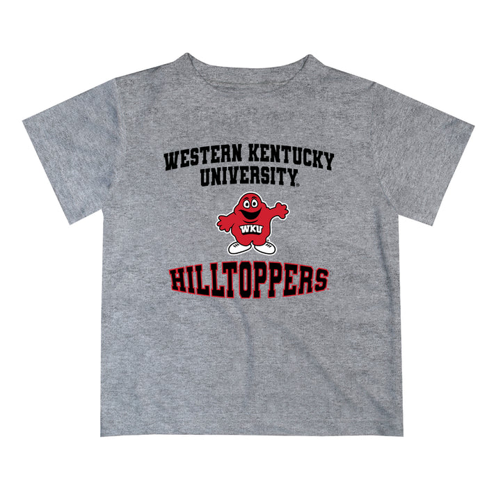 Western Kentucky Hilltoppers Vive La Fete Boys Game Day V3 Heather Gray Short Sleeve Tee Shirt