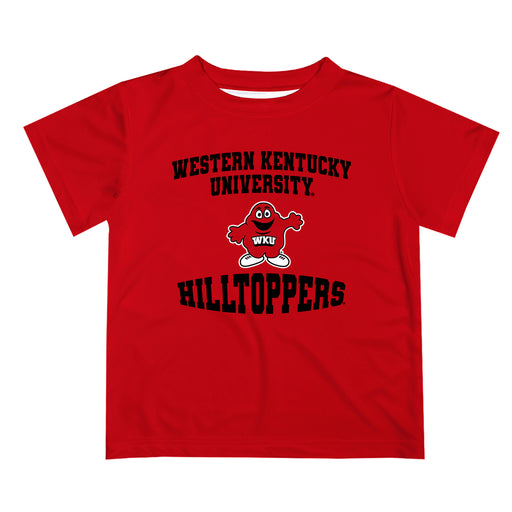 Western Kentucky Hilltoppers Vive La Fete Boys Game Day V3 Red Short Sleeve Tee Shirt