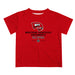 Western Kentucky Hilltoppers Vive La Fete Soccer V1 Red Short Sleeve Tee Shirt