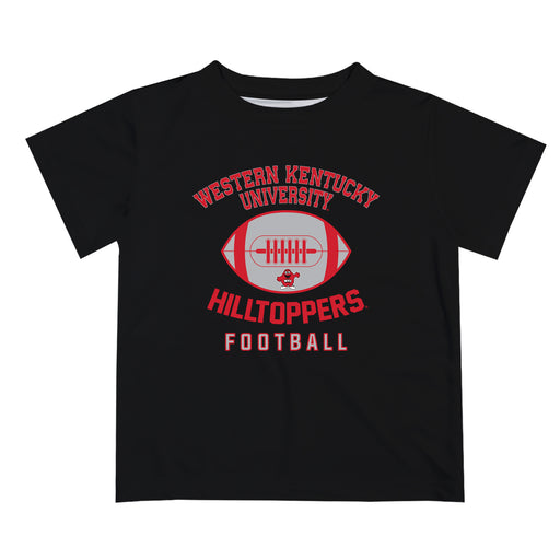 Western Kentucky Hilltoppers Vive La Fete Football V2 Black Short Sleeve Tee Shirt