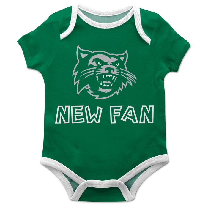 Northwest Missouri Bearcats Vive La Fete Infant Game Day Green Short Sleeve Onesie New Fan Logo and Mascot Bodysuit - Vive La Fête - Online Apparel Store