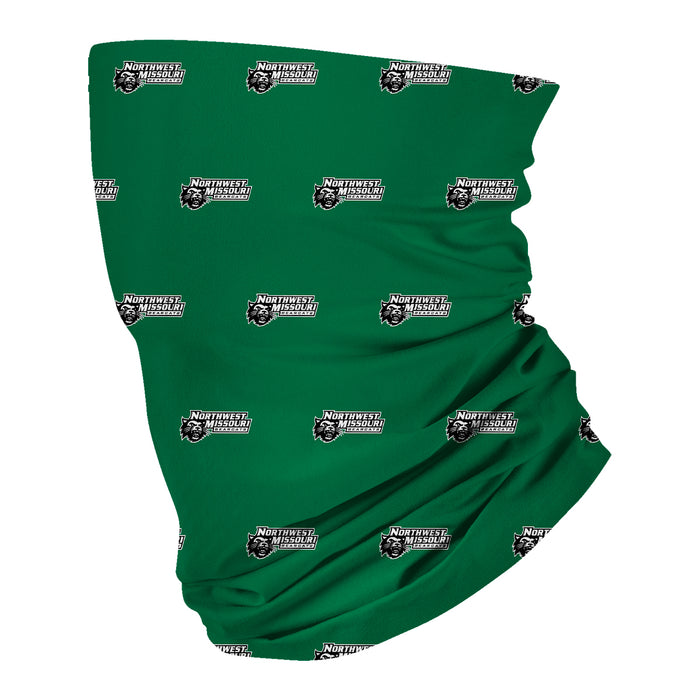Northwest Missouri Bearcats All Over Logo Game Day Collegiate Face Cover Soft 4-Way Stretch Two Ply Neck Gaiter - Vive La Fête - Online Apparel Store
