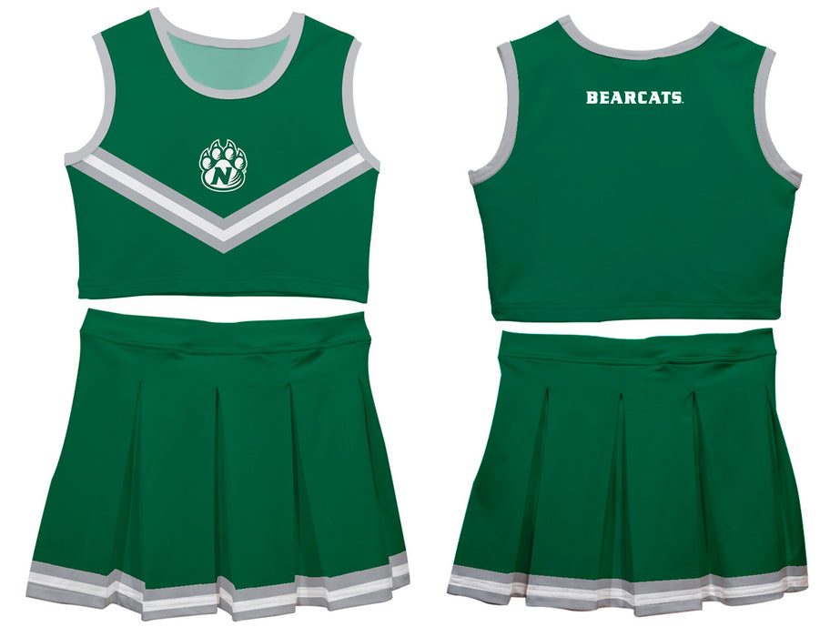 Northwest Missouri Bearcats Vive La Fete Game Day Green Sleeveless Cheerleader Set - Vive La Fête - Online Apparel Store