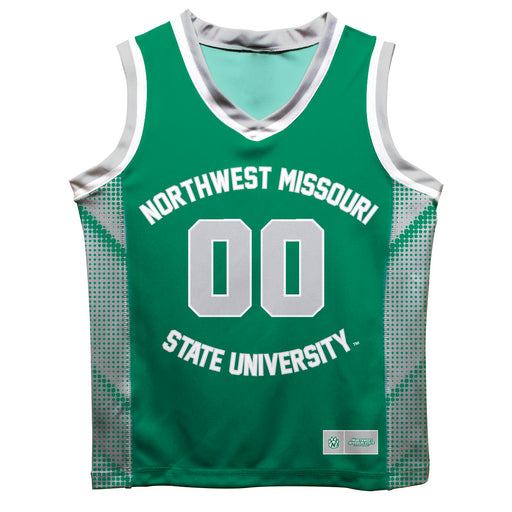 Northwest Missouri State University Bearcats Vive La Fete Game Day Green Boys Fashion Basketball Top