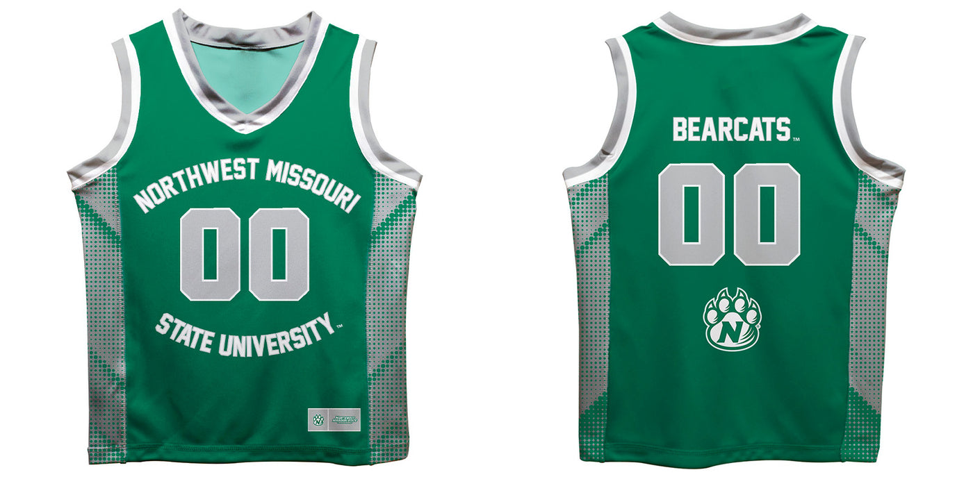 Northwest Missouri State University Bearcats Vive La Fete Game Day Green Boys Fashion Basketball Top - Vive La Fête - Online Apparel Store