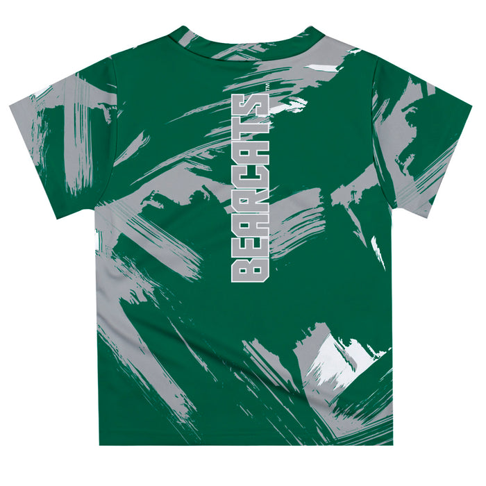 Northwest Missouri State University Bearcats Vive La Fete Boys Game Day Green Short Sleeve Tee Paint Brush - Vive La Fête - Online Apparel Store