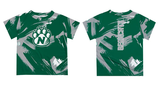 Northwest Missouri State University Bearcats Vive La Fete Boys Game Day Green Short Sleeve Tee Paint Brush - Vive La Fête - Online Apparel Store