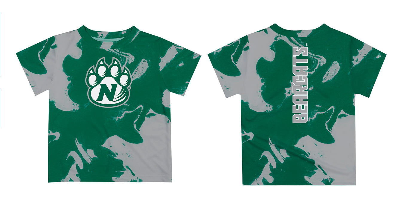 Northwest Missouri State University Bearcats Vive La Fete Marble Boys Game Day Green Short Sleeve Tee - Vive La Fête - Online Apparel Store