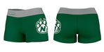 NWM Bearcats Vive La Fete Logo on Thigh & Waistband Green Gray Women Yoga Booty Workout Shorts 3.75 Inseam - Vive La Fête - Online Apparel Store