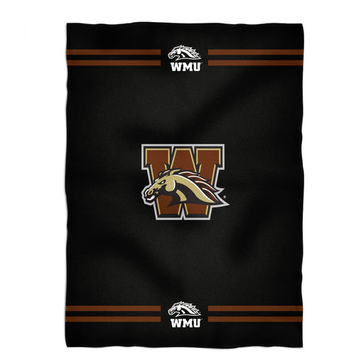 Western Michigan Broncos Blanket Black - Vive La Fête - Online Apparel Store
