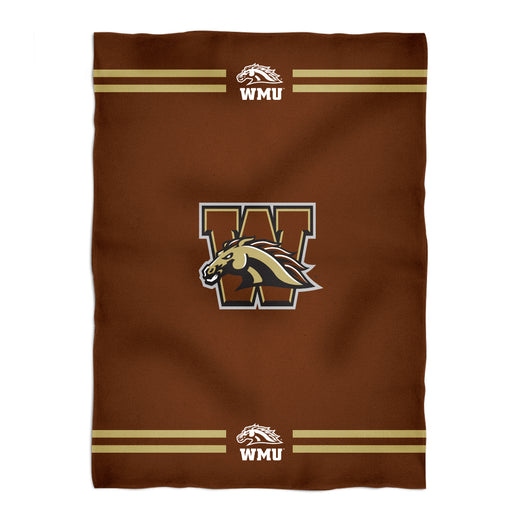 Western Michigan Broncos Blanket Brown - Vive La Fête - Online Apparel Store