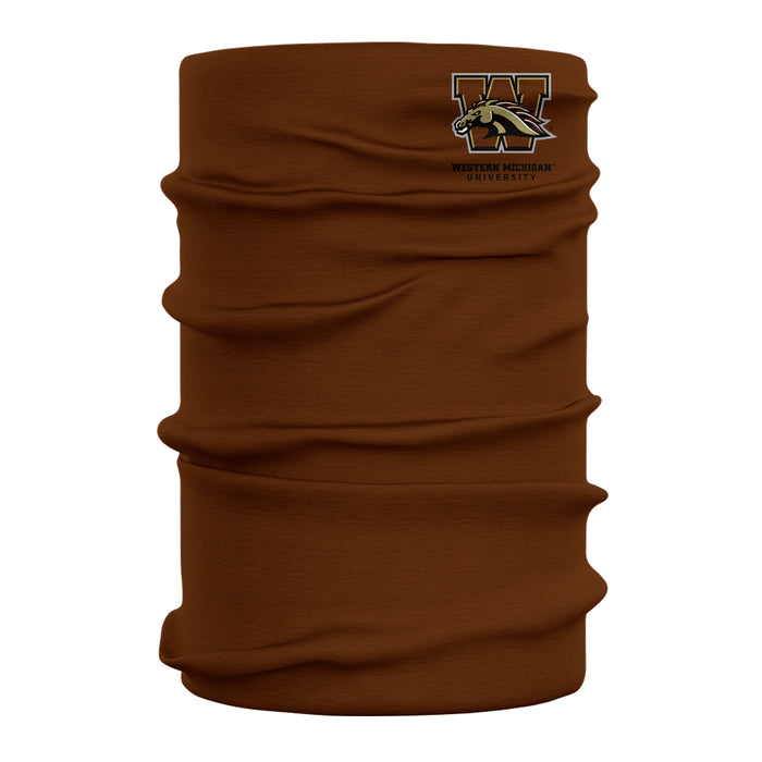 Western Michigan Broncos Neck Gaiter Solid Brown - Vive La Fête - Online Apparel Store