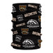 Western Michigan Broncos Neck Gaiter Black All Over Logo - Vive La Fête - Online Apparel Store