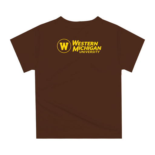 Western Michigan Broncos Original Dripping Hockey Brown T-Shirt by Vive La Fete - Vive La Fête - Online Apparel Store