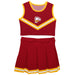Winthrop University Eagles Vive La Fete Game Day Garnet Sleeveless Cheerleader Set
