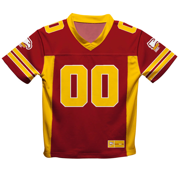 Winthrop University Eagles Vive La Fete Game Day Garnet Boys Fashion Football T-Shirt