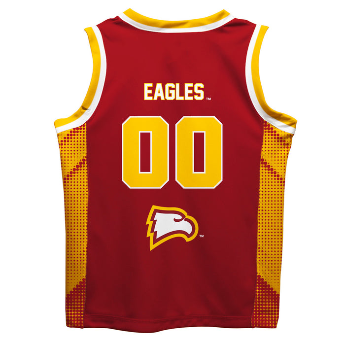 Winthrop University Eagles Vive La Fete Game Day Garnet Boys Fashion Basketball Top - Vive La Fête - Online Apparel Store
