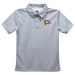 Winthrop University Eagles Embroidered Gray Short Sleeve Polo Box Shirt