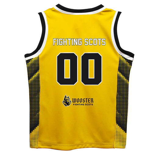 College of Wooster Fighting Scots Vive La Fete Game Day Yellow Boys Fashion Basketball Top - Vive La Fête - Online Apparel Store
