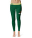 Wright State Raiders Vive La Fete Game Day Collegiate Logo on Thigh Green Women Yoga Leggings 2.5 Waist Tights
